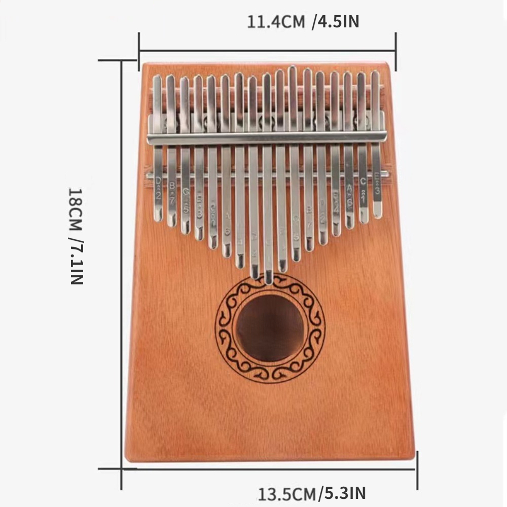 Buy Kalimba Thumb Piano – Portable Music Instrument Gift for  Kids,Beginners, Friends,Lovers – DIY and Study Music(17 Keys,Easy to Learn,  Relax Your Boby) Online at desertcartKUWAIT