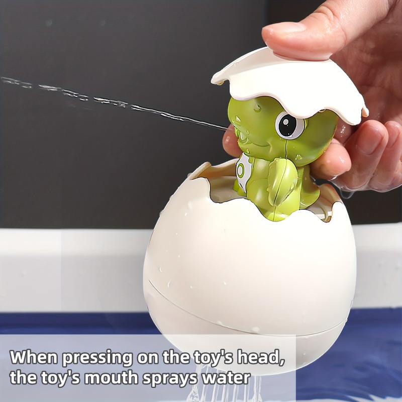 Dinosaur Eggs Bath Toys Water Spray Shower