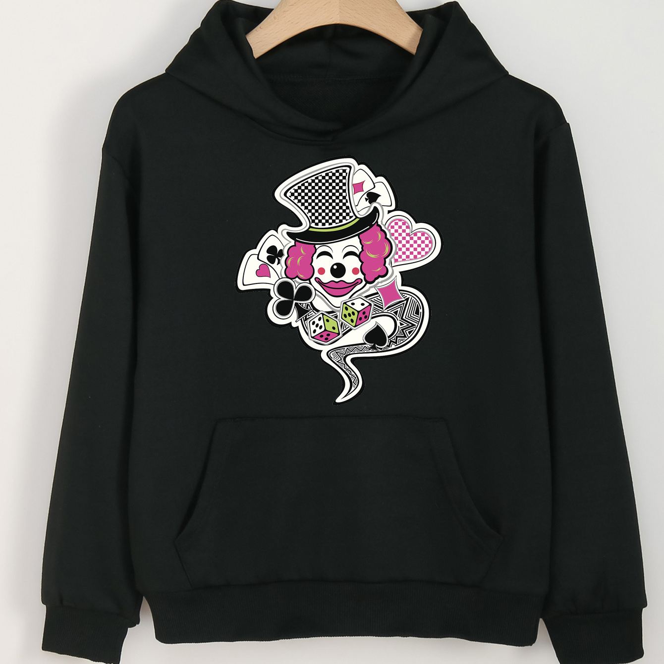 Felpa Con Cappuccio Horror Game Anime - Unisex Per Bambini E Adulti, Design Gotico Per Cosplay - Foto 4