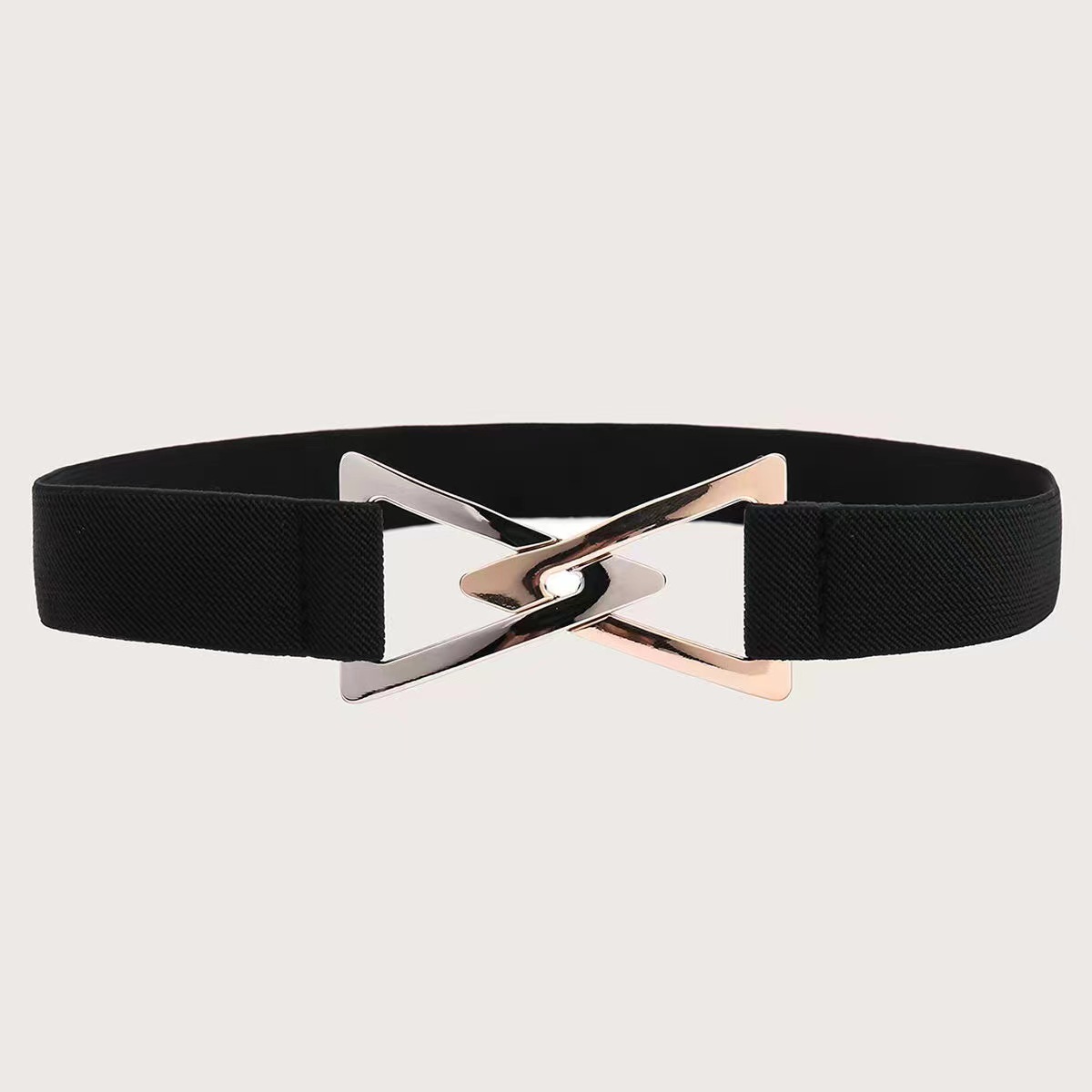 Fashion Elastic Belts Women Decorative Waistband Waist Strap Triangle Clothing Decoration Waist Belts Adjustable Gm028