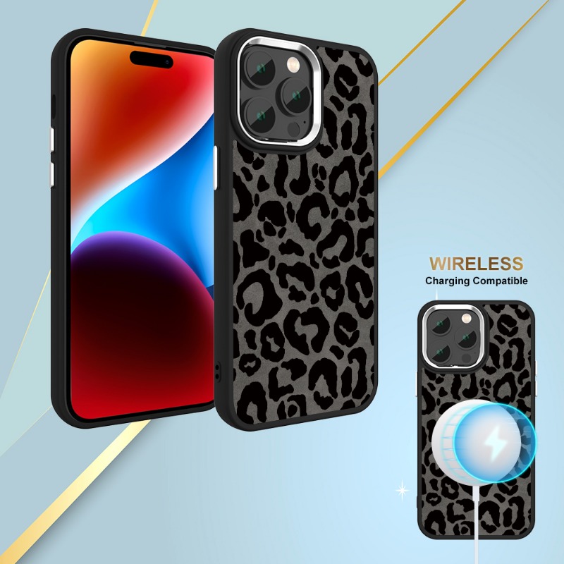  Compatible with iPhone 13 Pro Max case Luxury Leopard