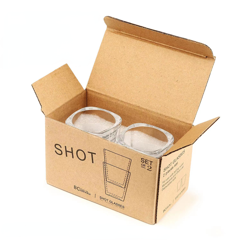 Impresa 2-Pack 2oz Espresso Measuring Shot Glasses