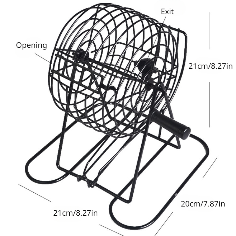 1 Jeu De Bingo À Boire, Mini Machine De Loterie Pour Bar, Fête À