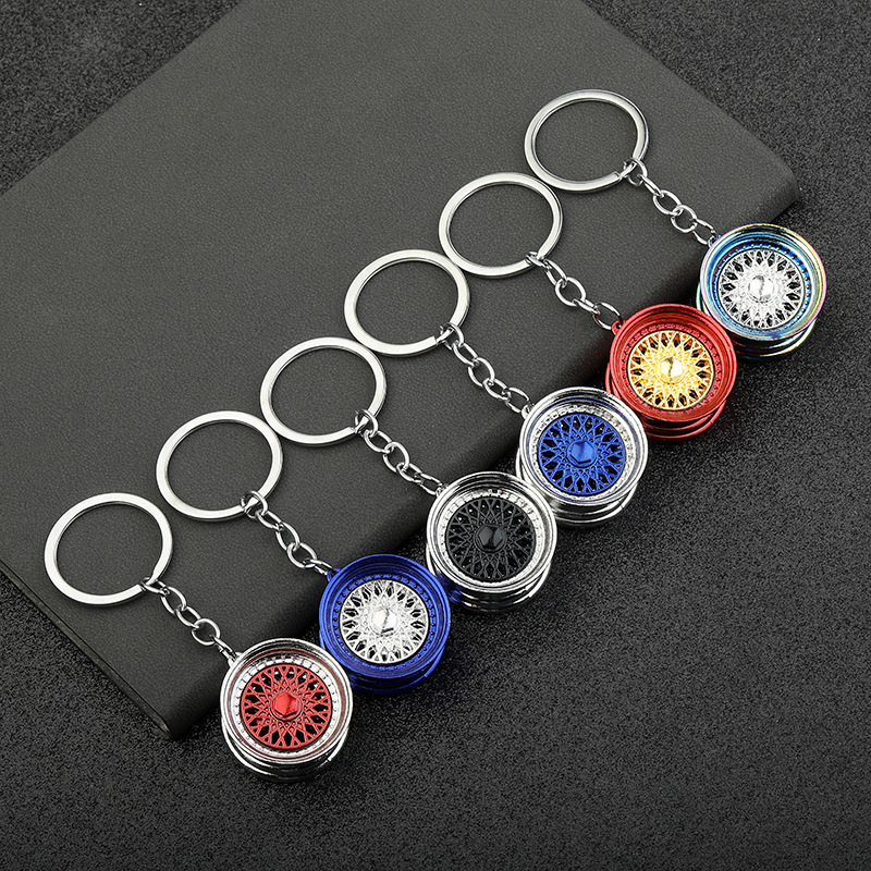 Fun Gift Ideas For JDM Racing Fans Driver Car Keychain Auto Part