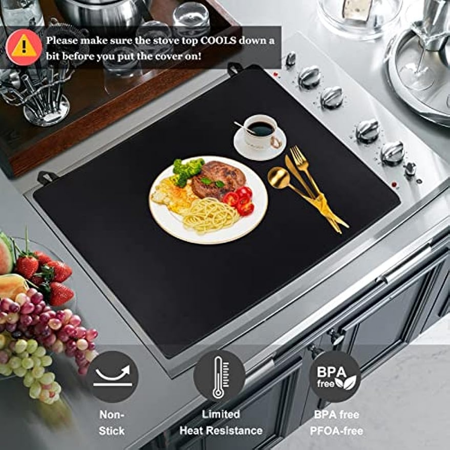  Silicone Stove Top Covers for Electric Stove - 28 x