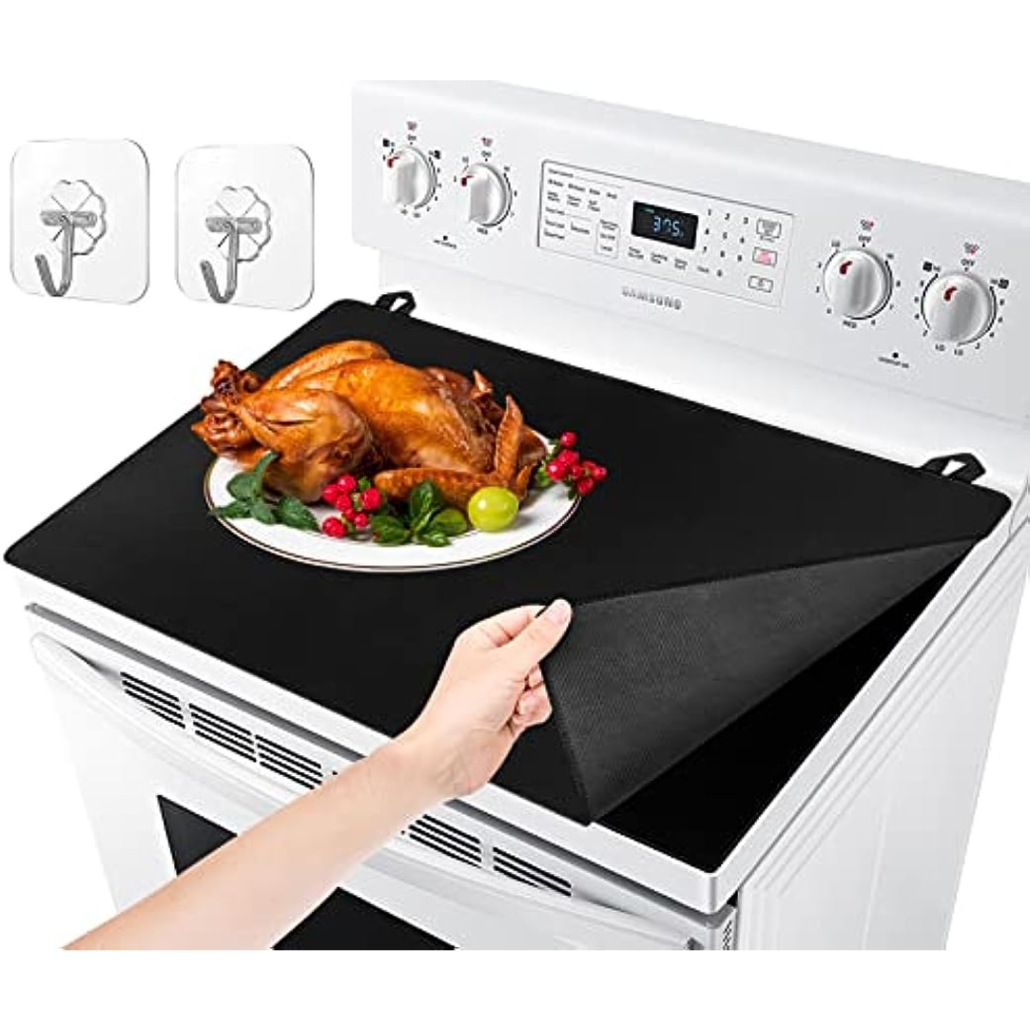 Stove Top Cover Electric Stove heat Resistant Glass Stove - Temu