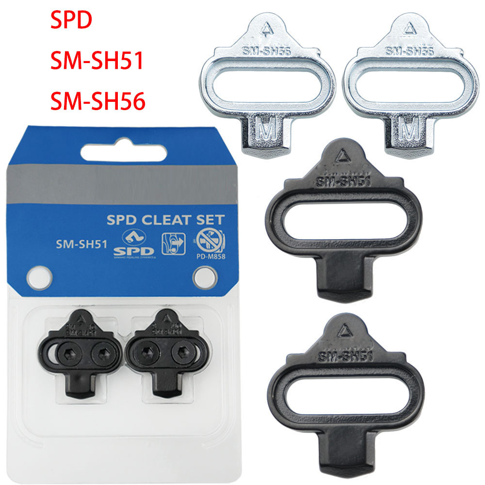 2 Piezas Calas Shimano MTB SH51 Tacos de Bicicleta para Shimano SPD  Spinning Juego de Calas para Pedales Compatibles con Shimano SPD Negro :  : Deportes y aire libre