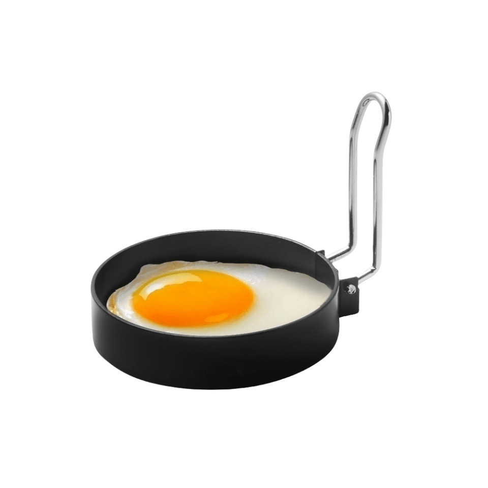 Non-stick 4-cup/2-cup Fried Egg Pan With Brush For Oil - Perfect For  Poached Eggs, Pancakes, Burgers, And Outdoor Camping - Temu