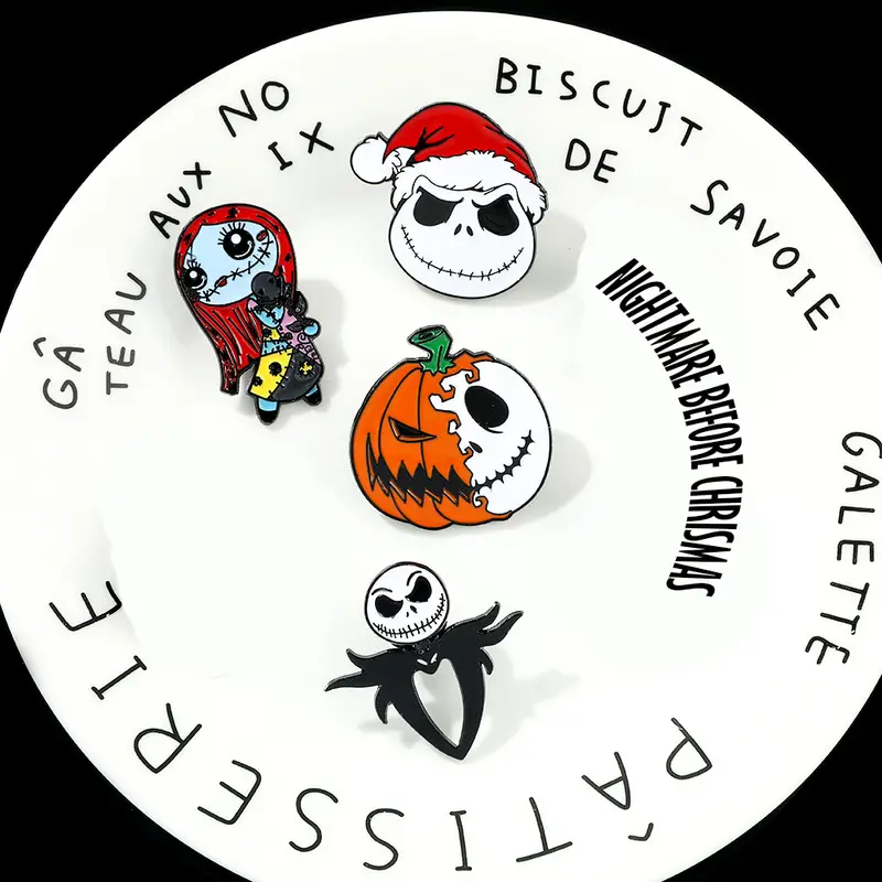 Officially Licensed Nightmare Before Christmas Pins - Temu