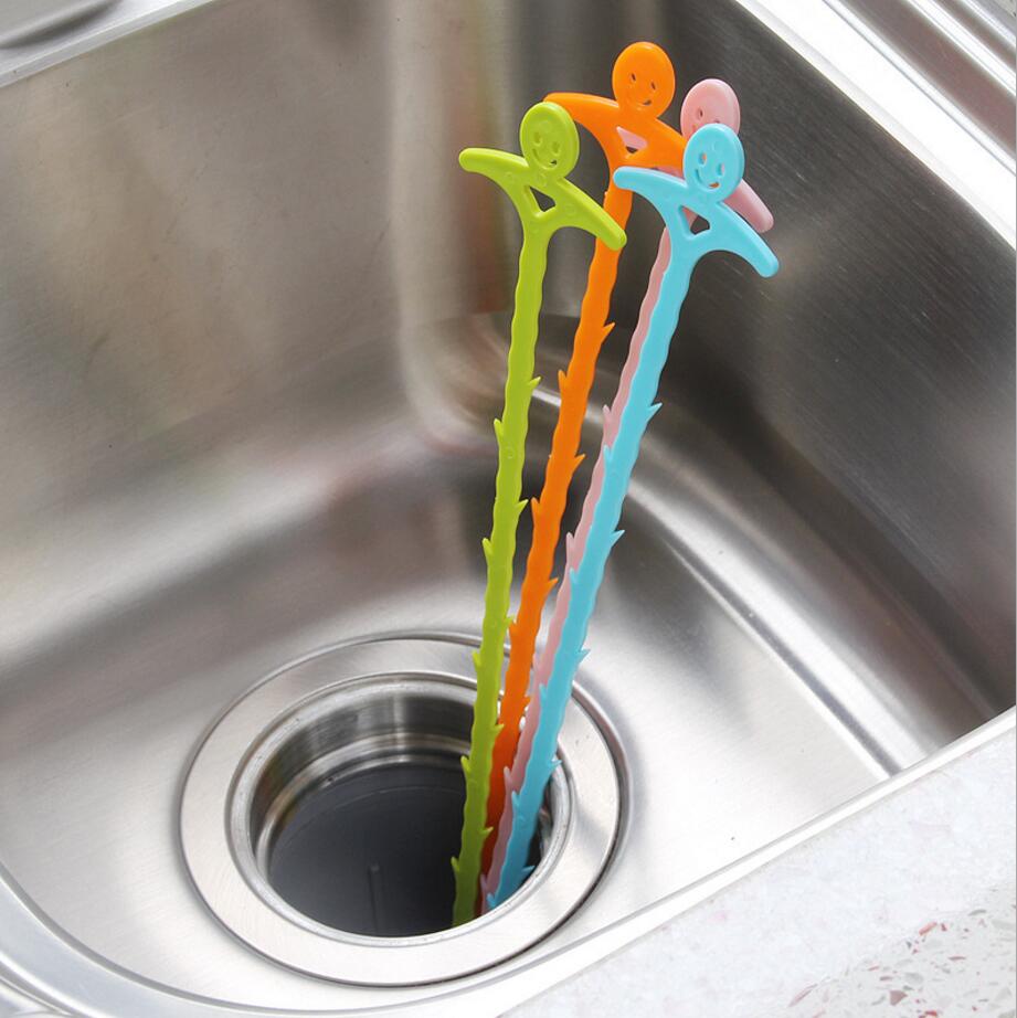 Sink Hair Cleaning Dredge Hook Tool Toilet Drain Cleaner Clogging Remover  Sewer Pipe Drain Cleaning Tools
