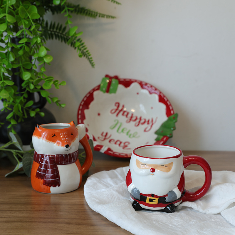 Christmas Creative Coffee Mug  Creative Co Op Christmas Mugs