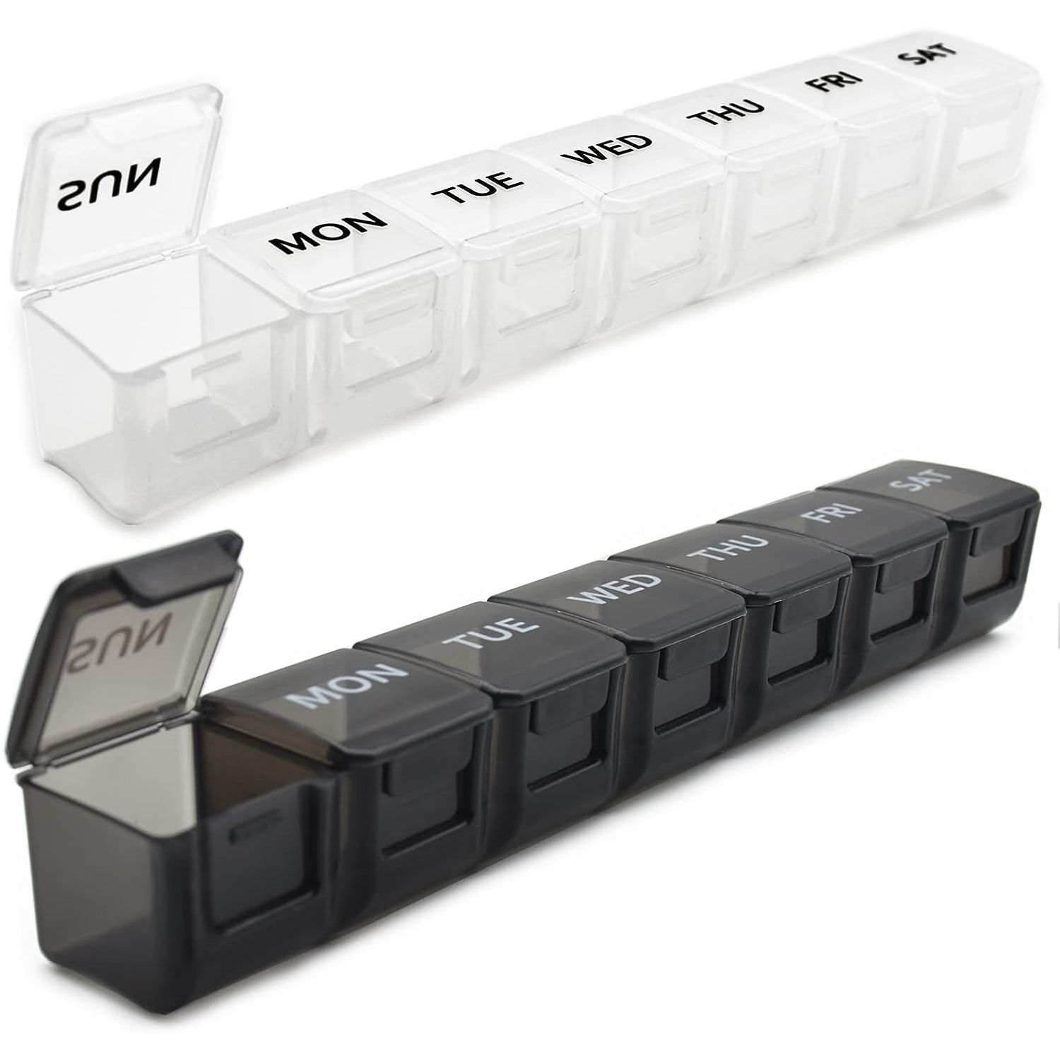Extra Large Weekly Pill Organizer 2 Times a Day - Betife 7 Day