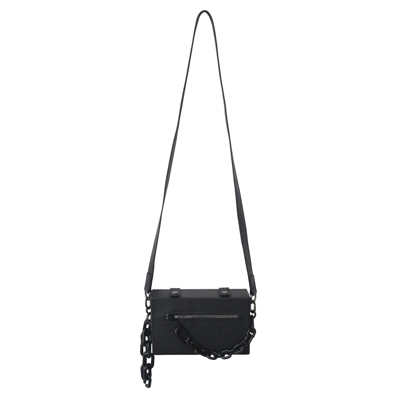 New Box Bag, Men's Shoulder Bag, Fashion Crossbody Bag With Chain & Mini  Pouch For Men And Women - Temu