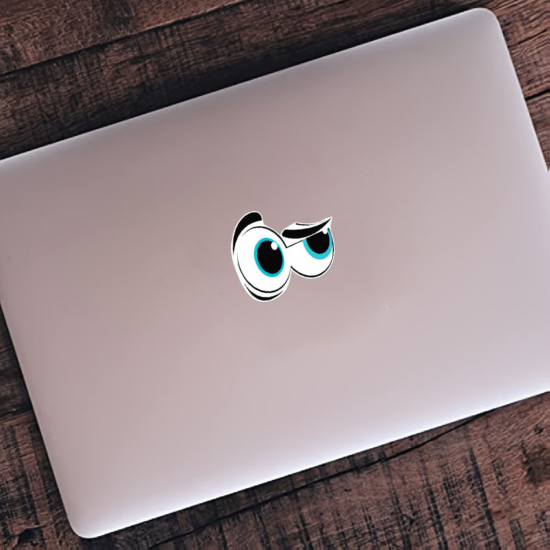 Anime Eyes Sticker Vinyl Waterproof Sticker Decal Car Laptop Wall Window  Bumper Sticker 5