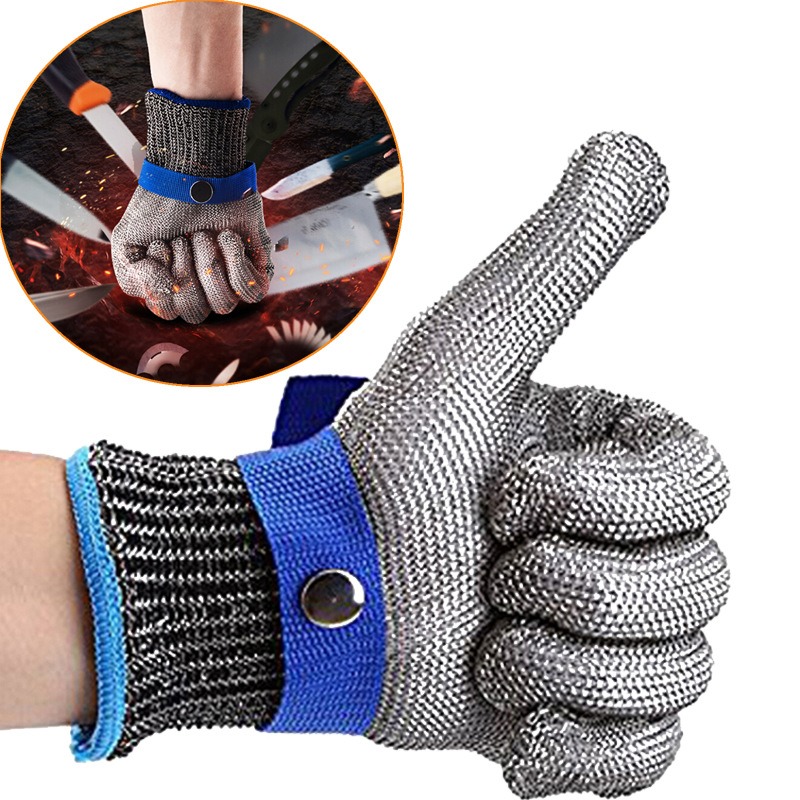 Stainless Steel Metal Iron Gloves A9 Grade Pure Steel Wire - Temu