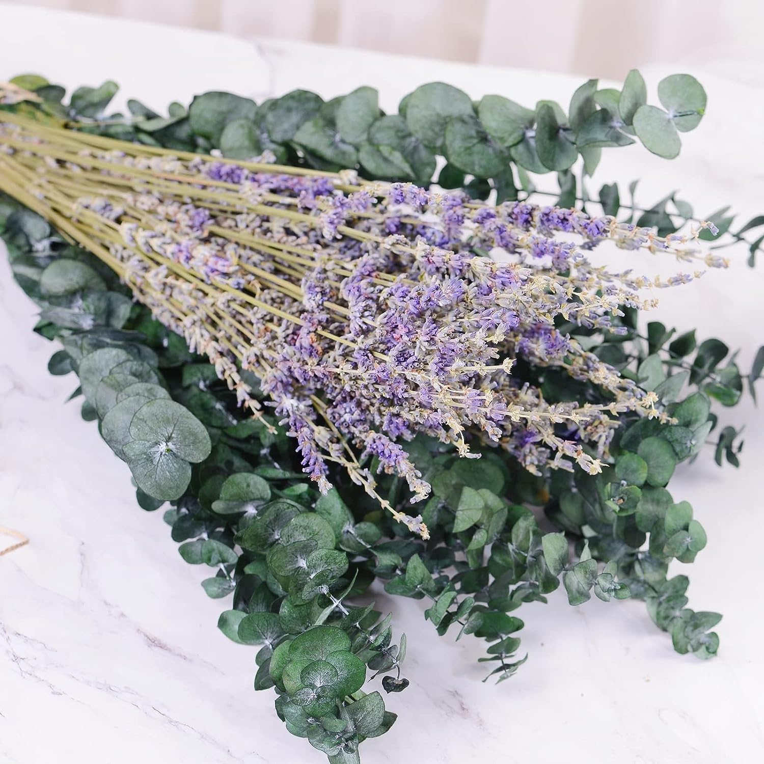 Natural Lavender Buds Stems Fragrant 120 Stems by Quick Candles