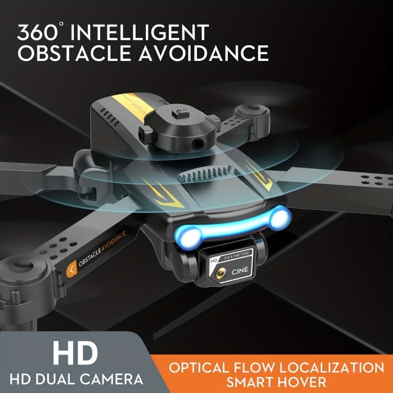 Drone con cámara 4K - 1080P HD WiFi FPV Mini Drones plegables, dron de  control remoto, cuadricóptero RC con estuche de transporte para niños
