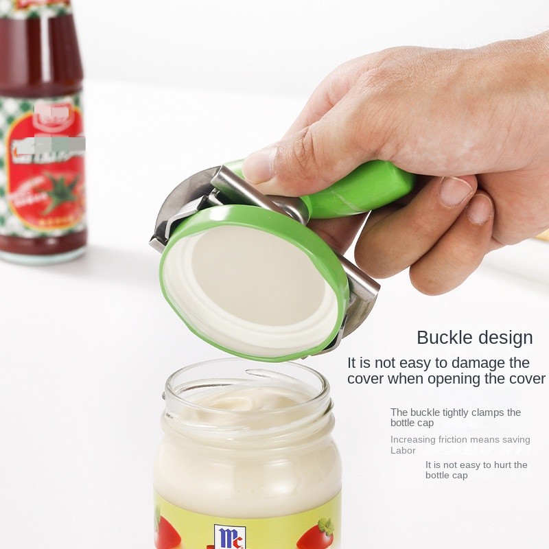 Stainless Steel Can Opener Labor saving Lid Bottle Opener - Temu