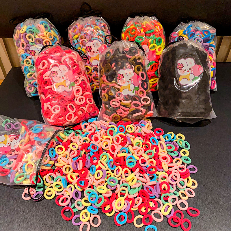 200 Piezas gomas pelo niña pequeñas de Pelo Coloridas para Niñas Mini  Bandas de Goma Elásticas para el Cabello para Bebés Coleteros : :  Belleza