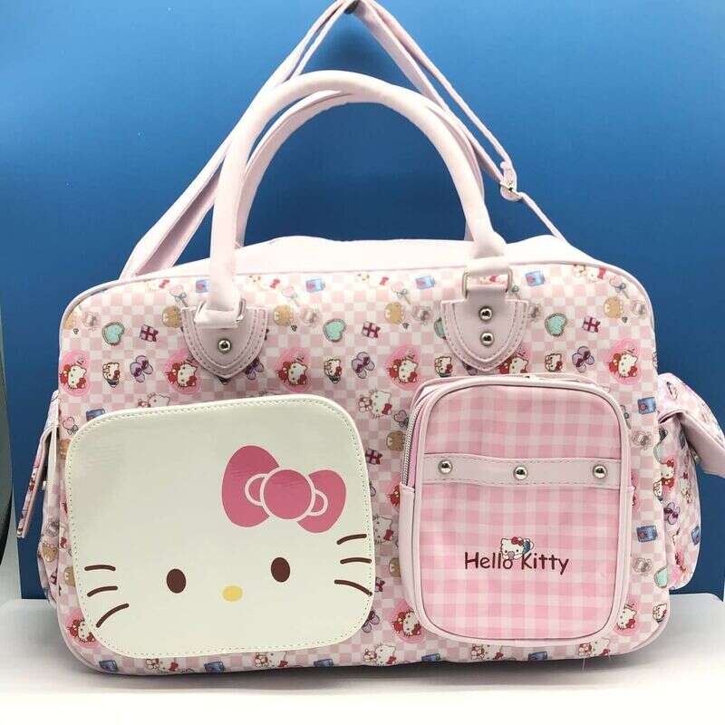 Sanrio Hello Kitty Messenger Bag Girl Cute Large Capacity Handbag Shoulder Bag, Girl's, Other