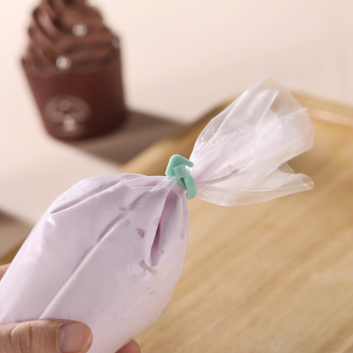 Pastry Bag Ties Silicone Icing Bag Ties Reusable Piping Bag - Temu