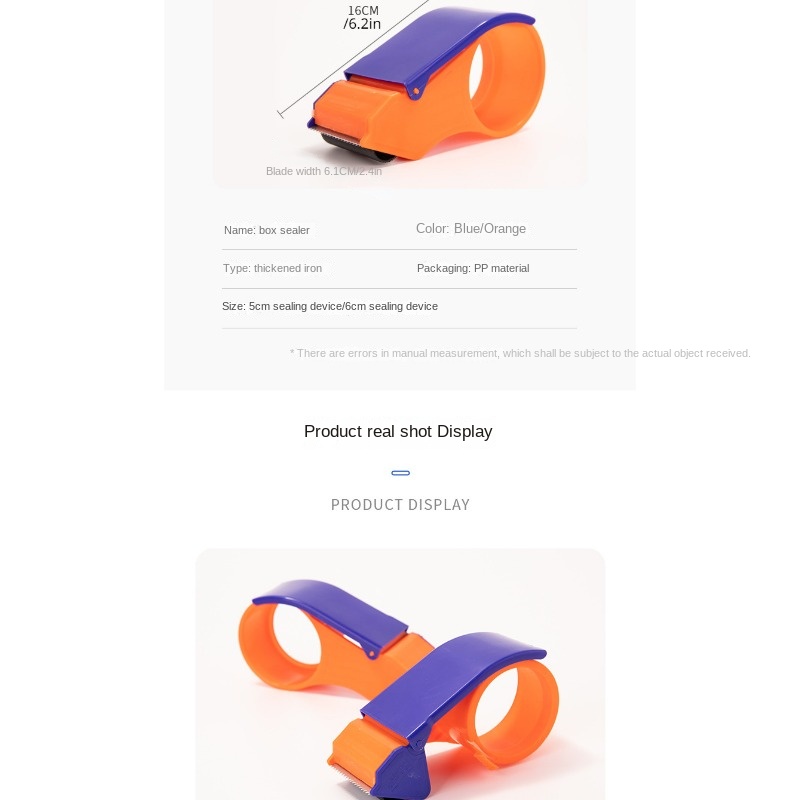 Packaging Tape Dispenser Cutter Sealer Base