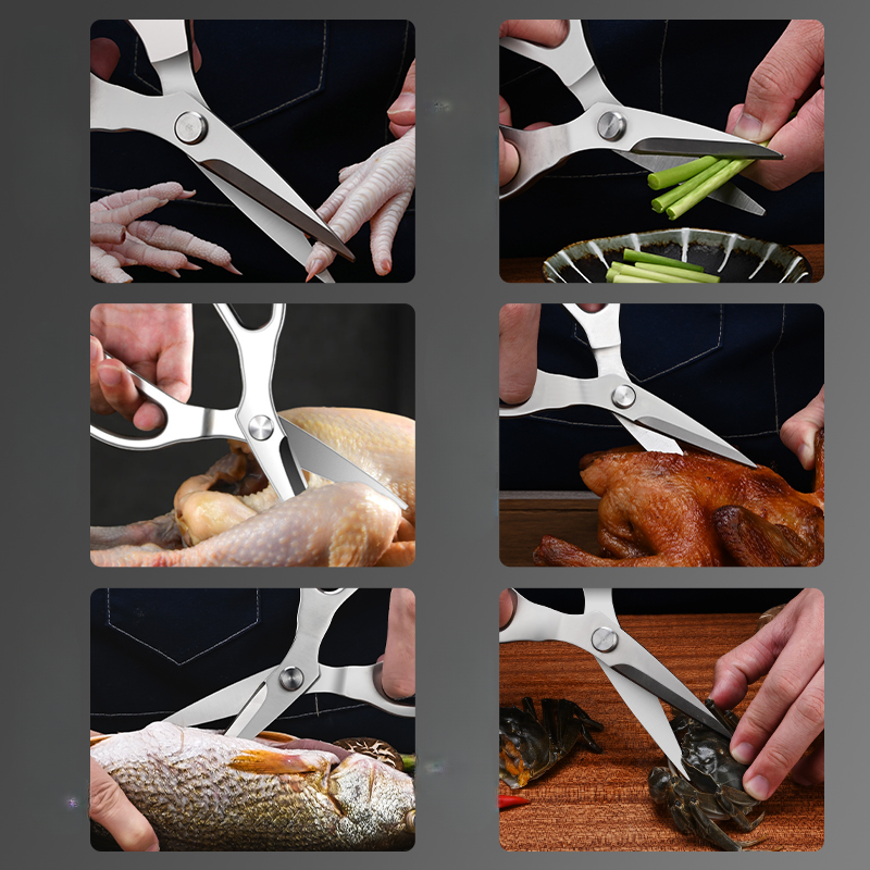 Kitchen Poultry Shears Powerful Chicken Bone Scissors - Temu