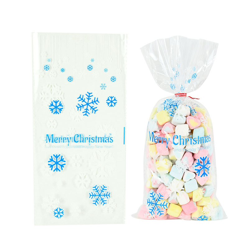 Christmas Santa Claus Snowflakes Xmas Packaging Pouch - Temu