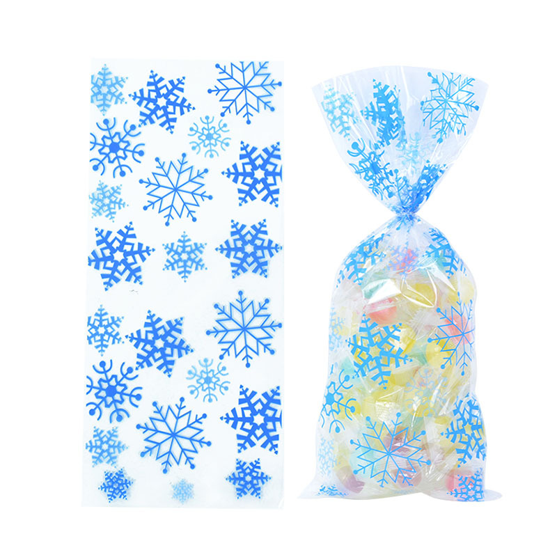 Christmas Santa Claus Snowflakes Xmas Packaging Pouch - Temu