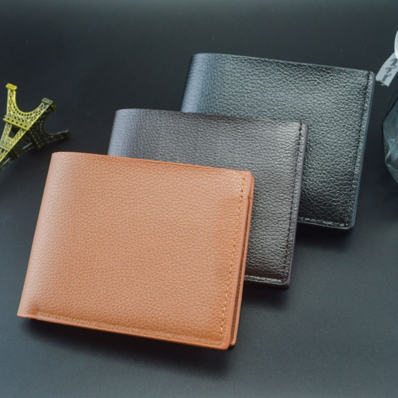 Men's Short Wallet, Multi-card Card Holder, Bifold Wallet Money Clip Coin  Purse, Gift For Men - Temu