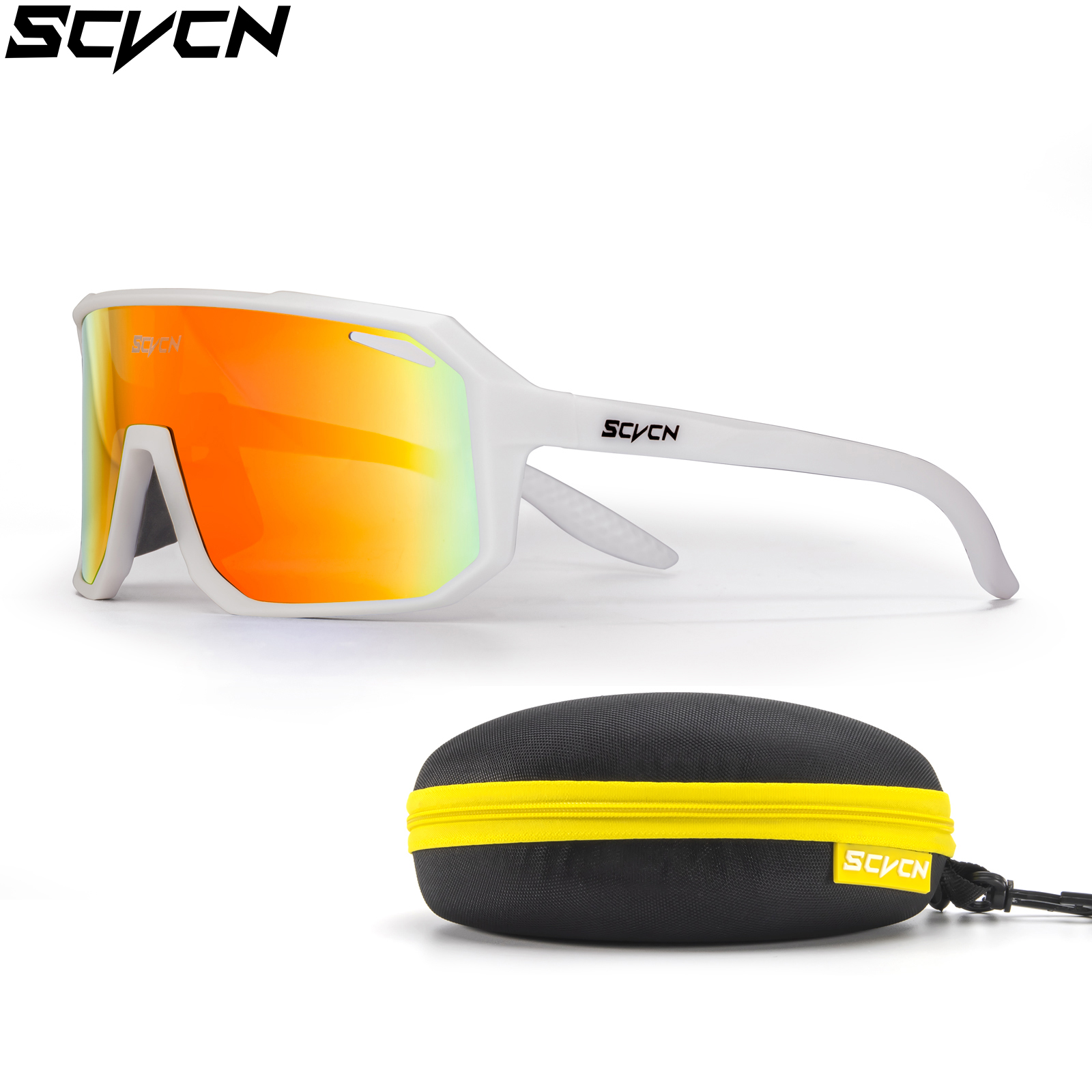Scvcn Cycling Glasses 1 Lens Outdoor Bike Riding Driving - Temu Canada