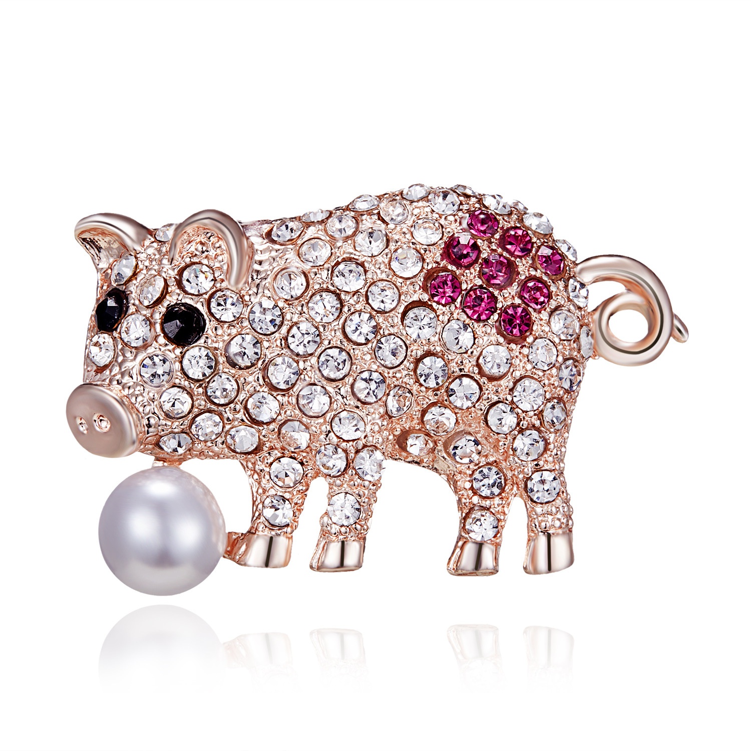 Pig brooch deals