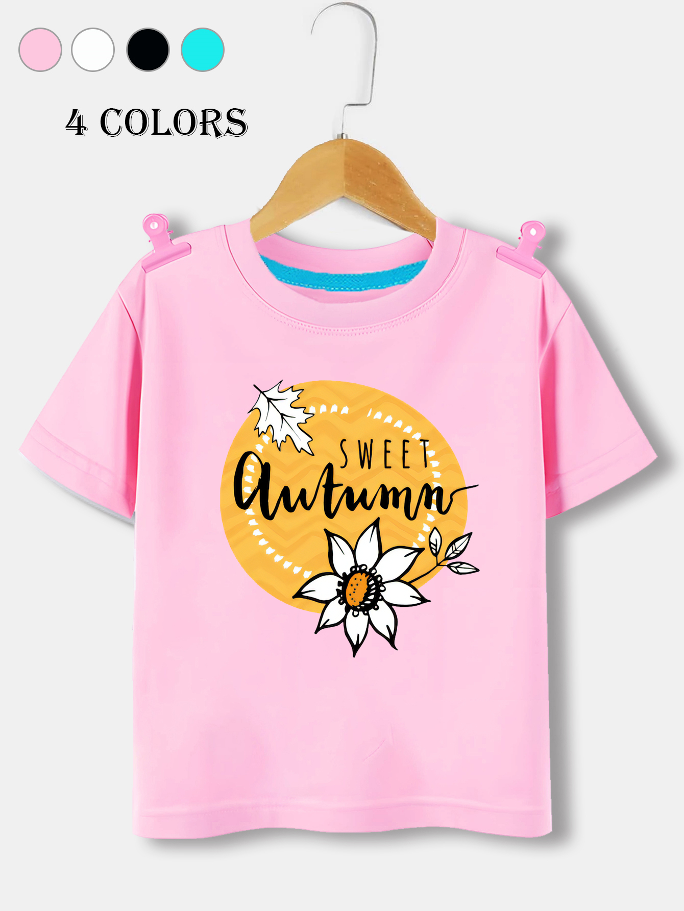 Camiseta Infantil Margarida