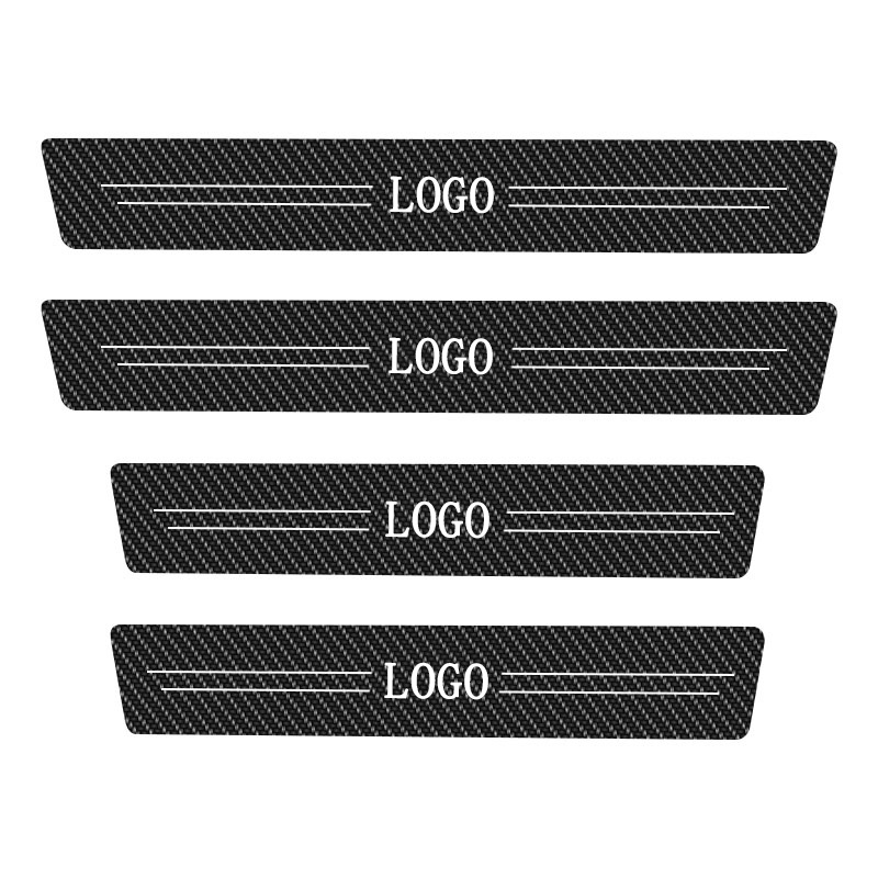 Auto Styling Türschwelle Scuff Plate Decals Protector Aufkleber für Volvo  C40 Logo Schwelle Pedal Guards Strip