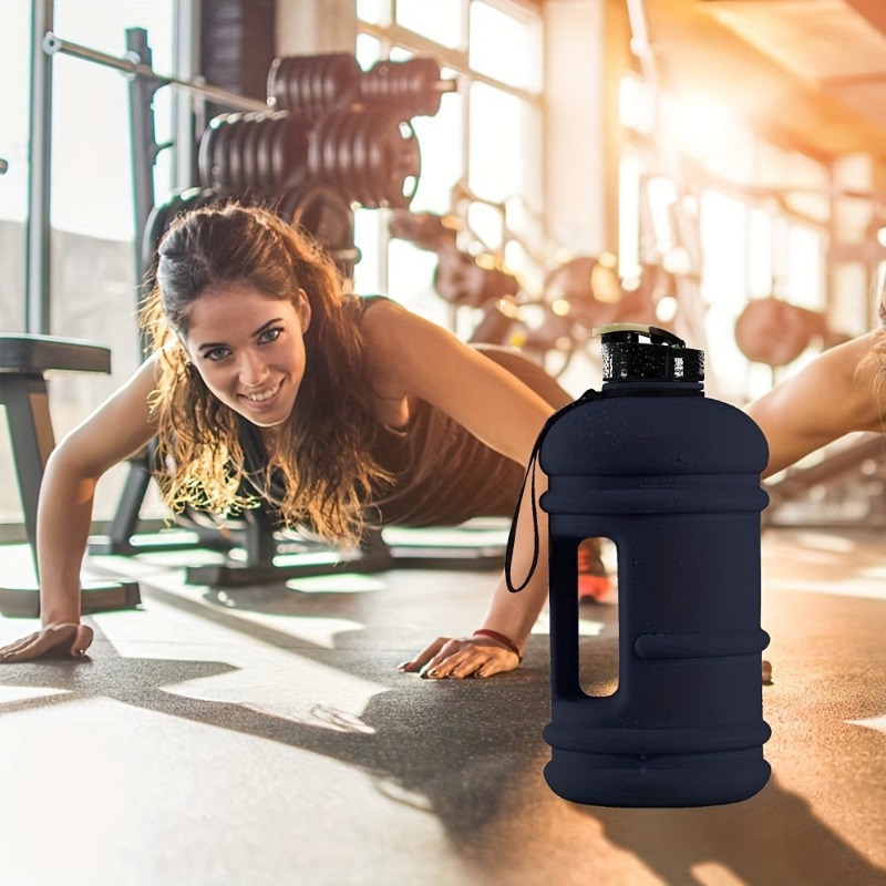 Large Capacity Water Bottle For Men Women, Portable Plastic Water Kettle  For Outdoor Sports Fitness - Temu