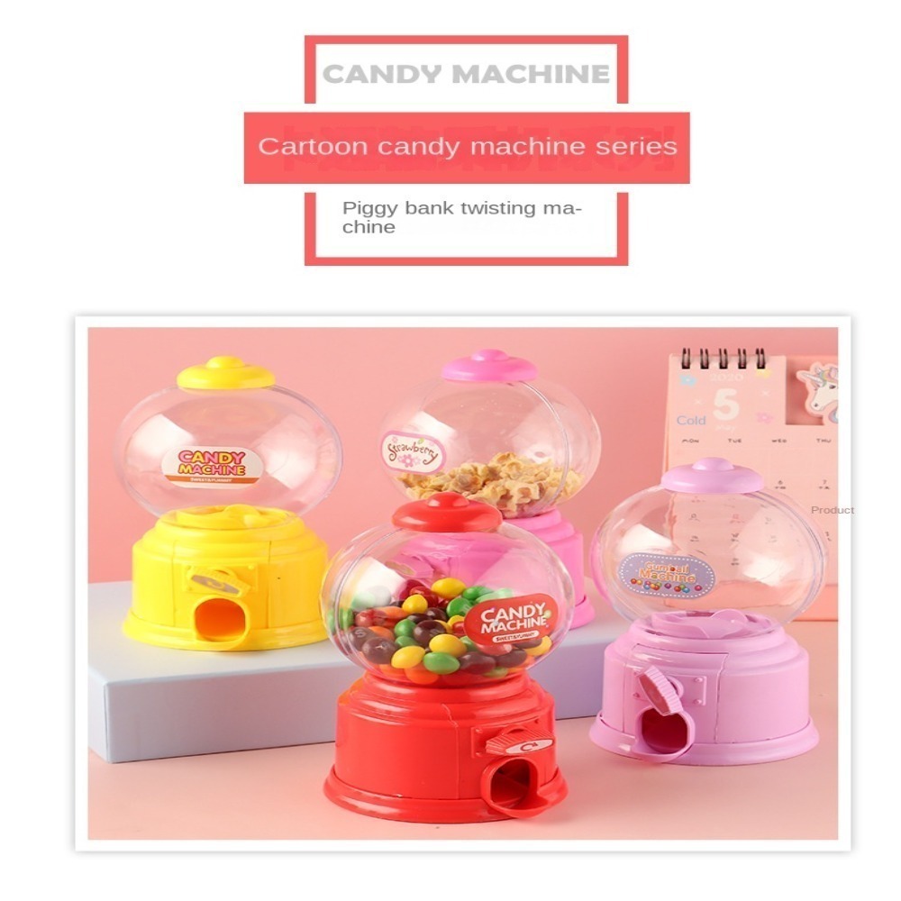 Plastic Candy Machine Portable 8 Colors Sweets Money Saving - Temu