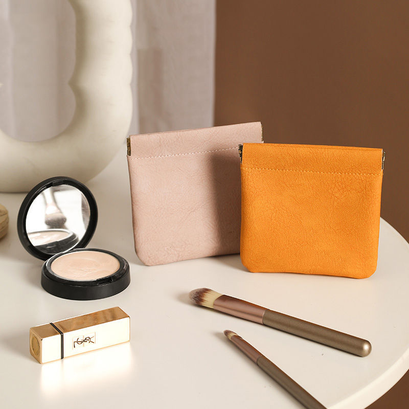 Small Makeup Bag For Purse, Makeup Pouch Small Cosmetic Bag Mini Portable  Handbag For Women And Girls - Temu
