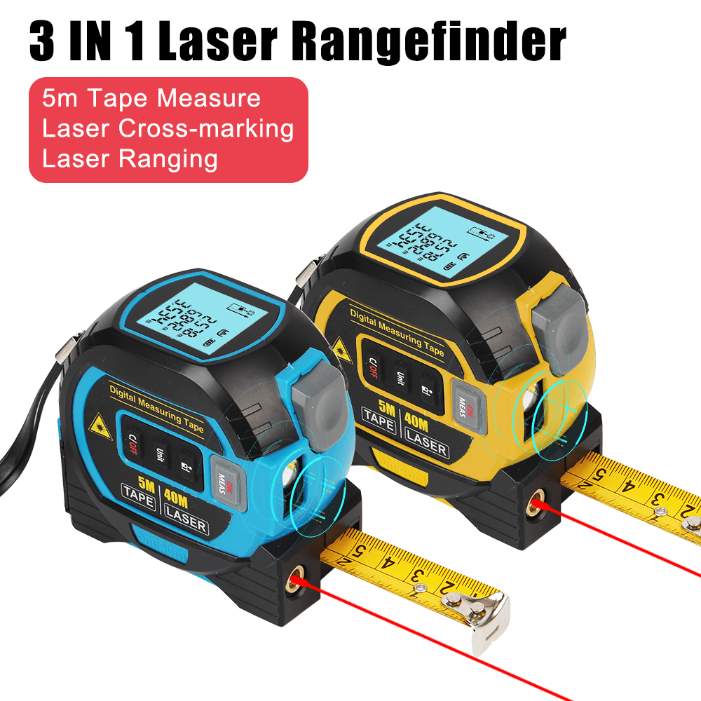 1pc Medidor Distancia Láser Profesional Trena Rangefinder - Temu