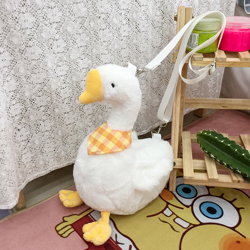 Plush Duck Shoulder Bag