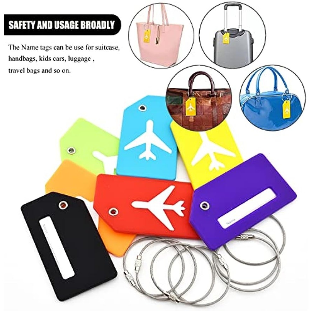 Luggage Tags For Suitcases, Quickly Spot Identifier Tags, Travel