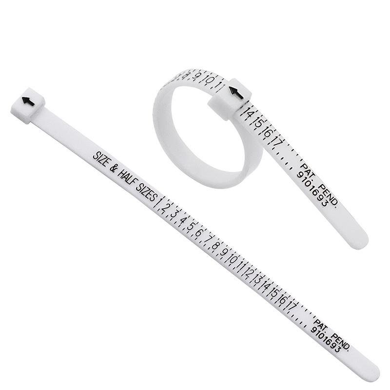 Accurately Measure Your Finger Size With This Soft Ring Sizer Tool! -  Reusable Finger Sizer Measuring Ring Sizer Gauge Tool For Diy Ring Jewelry  Making - Temu Bahrain