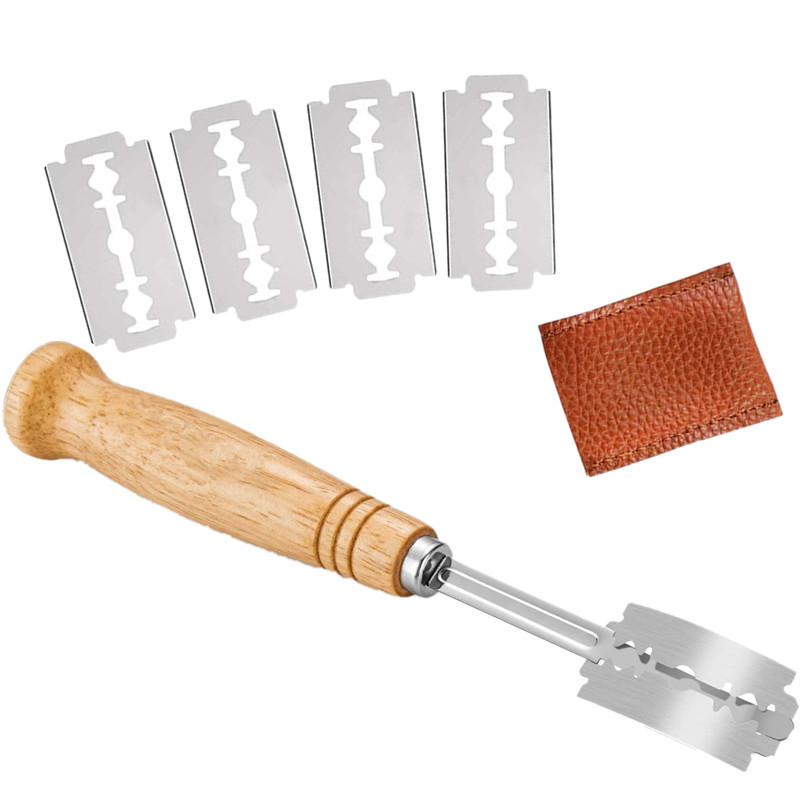 Bread Lame Scoring Tool Set With Replaceable Blades Ideal For