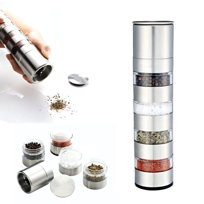 1pc Pepper Grinder Household Sea Salt Ginder Cute Mushroom - Temu