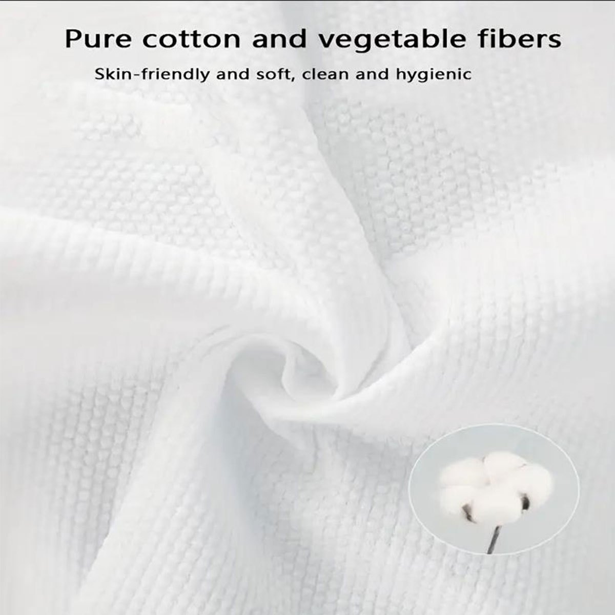 Cotton Bath Towels Set, 25pcs Disposable Bath Sheets for Spa & Travel