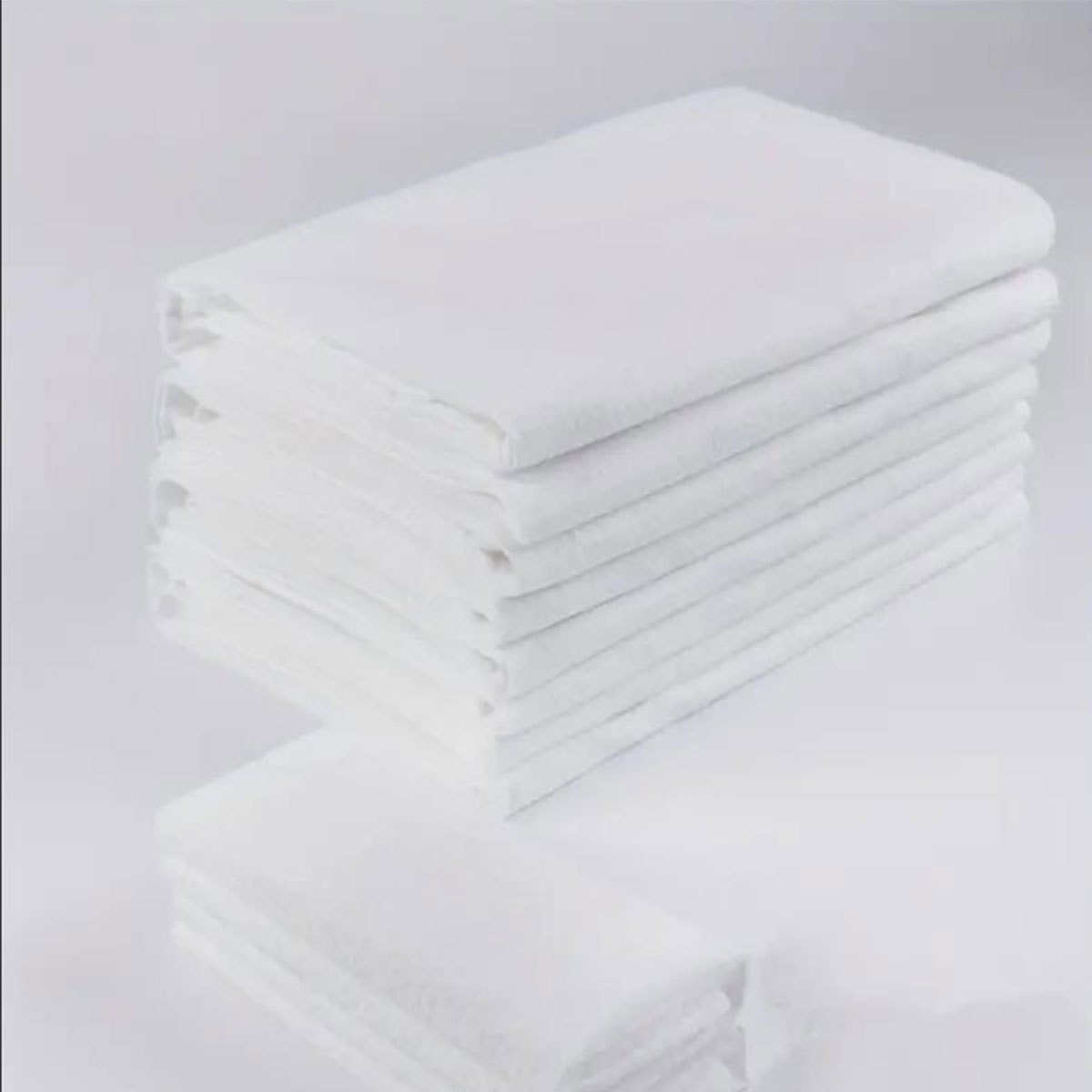 Cotton Bath Towels Set, 25pcs Disposable Bath Sheets for Spa & Travel