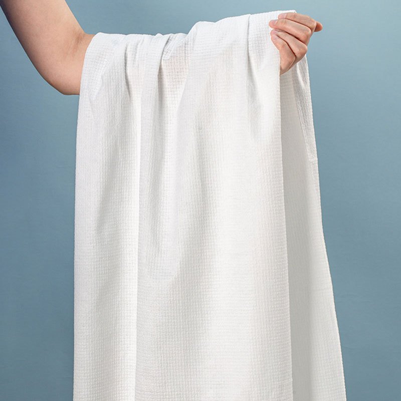 Cotton Bath Towels Set, 25pcs Disposable Bath Sheets for Spa & Travel