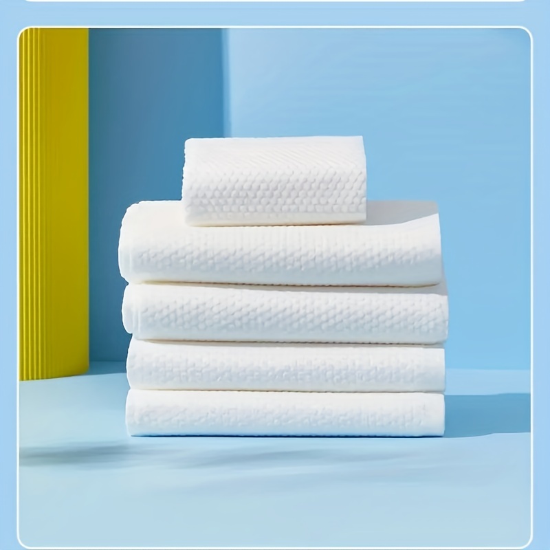 Cotton Bath Towels Set, 25pcs Disposable Bath Sheets for Spa & Travel