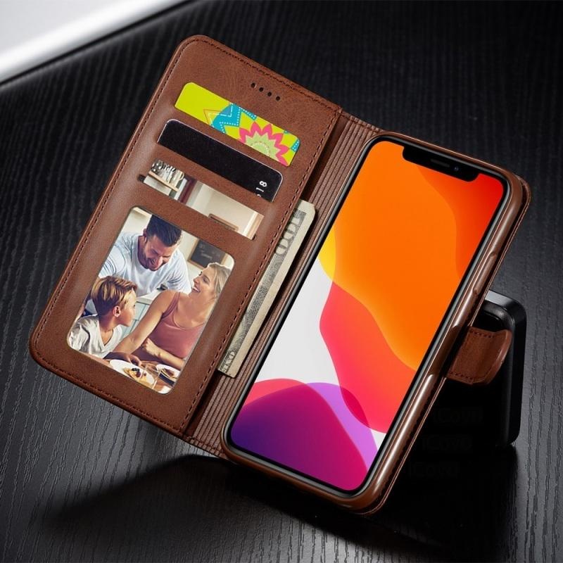 Cardholder Case for iPhone 15 Pro Max in Genuine Calfskin