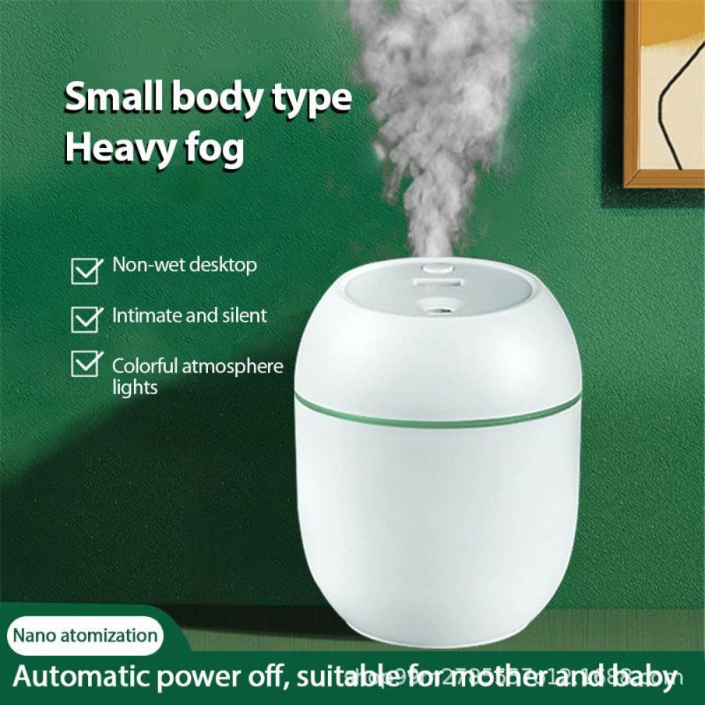 New 1.2L Large Fog Volume Dual Spray Humidifier Mini Portable USB