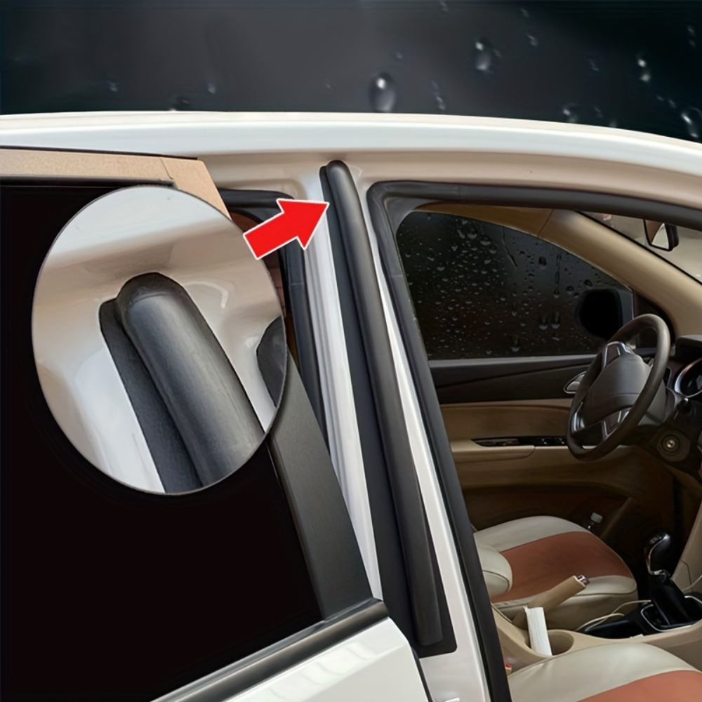 Tira de sellado protectora de vidrio para ventana de coche, burlete de goma  de ruido para puerta de coche, tiras de sellado de borde de parabrisas,  pegatina, accesorios para coche - AliExpress